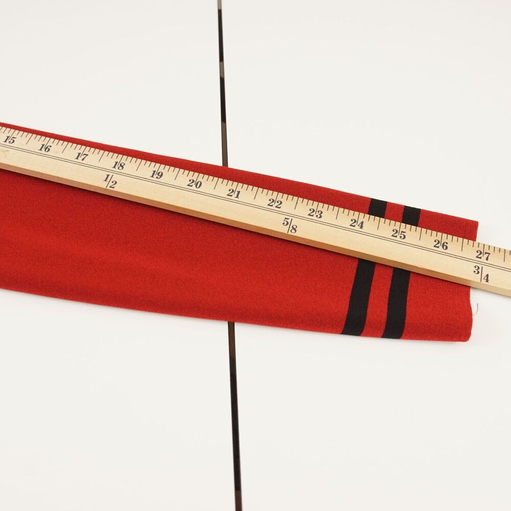 Misook Red Black Colorblock Striped Button Knit Jacket Womens Sz XL - Picture 6 of 7